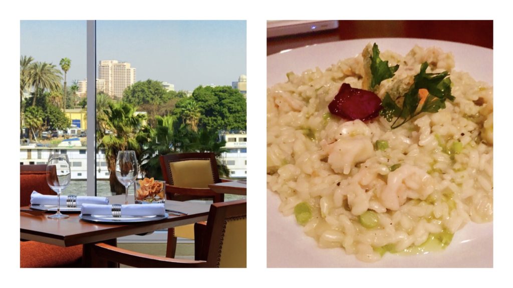 Giannini's Italian Restaurant in the Cairo Sheraton